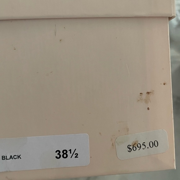 Jimmy Choo Willis Black Kid Pump 38.5 - Picture 4 of 4